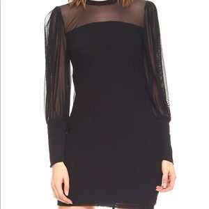 NWOT Illusion Mesh LBD